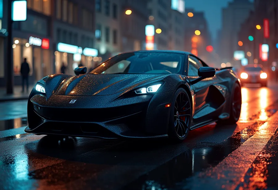 Automotive hero shot