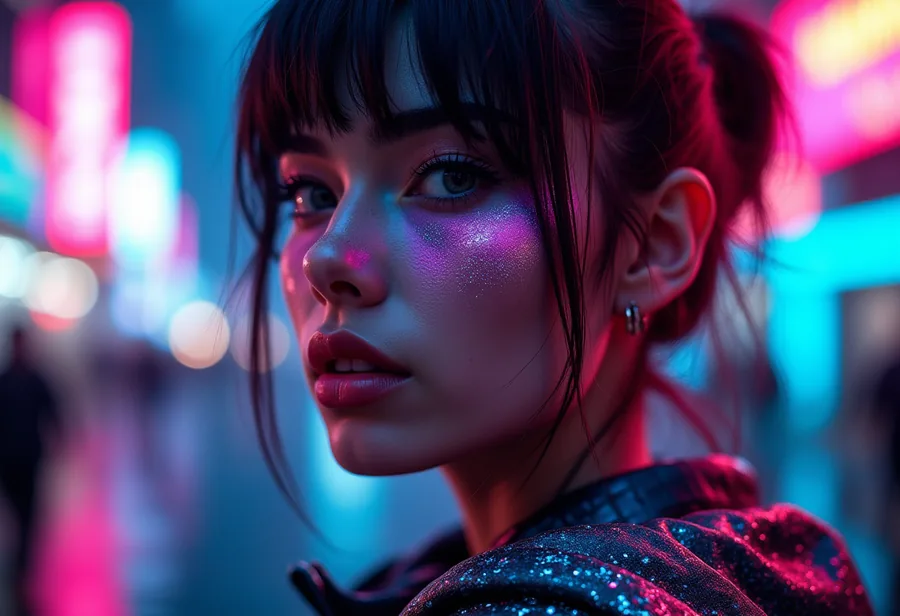 Cyberpunk character