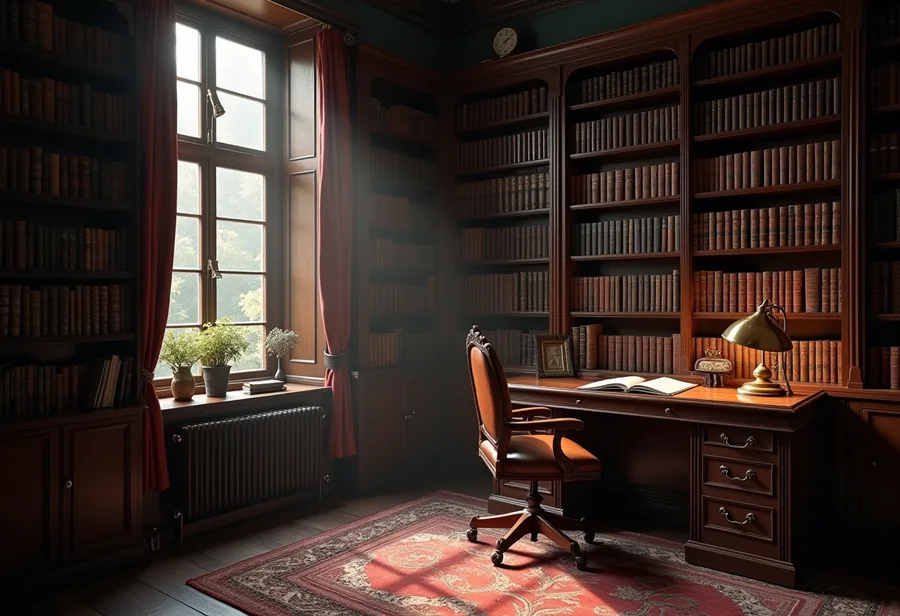 Dark academia study — AI example