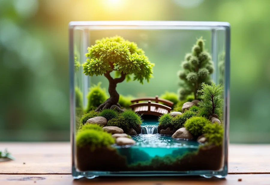 Desktop terrarium