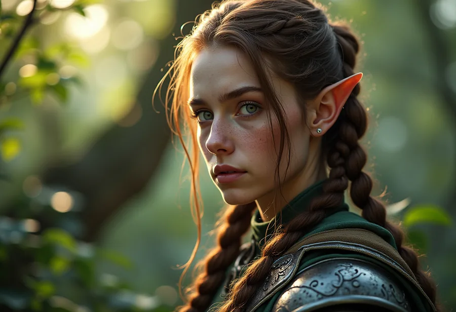 Fantasy character — AI example
