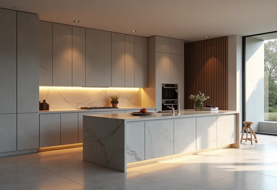 Luxury kitchen — AI example