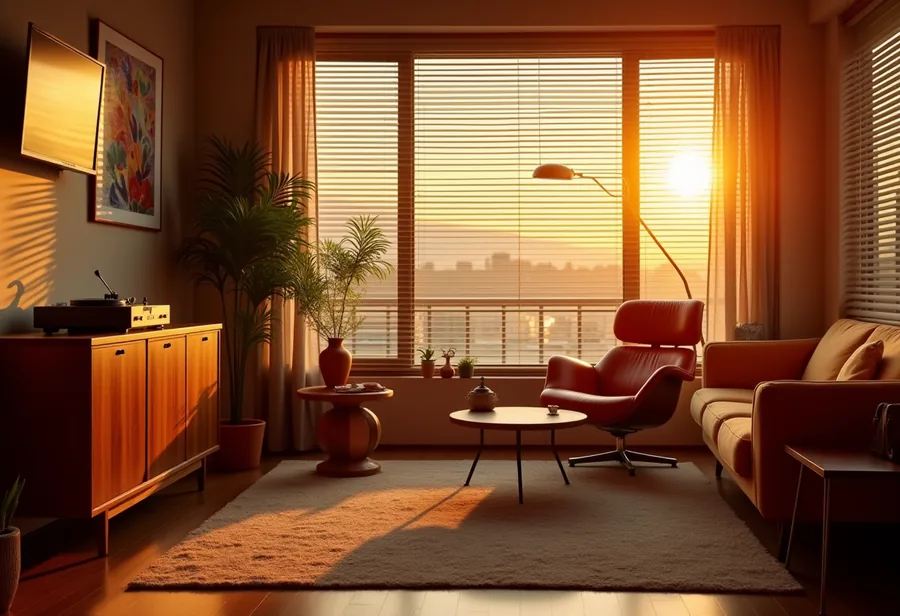 Mid-century lounge