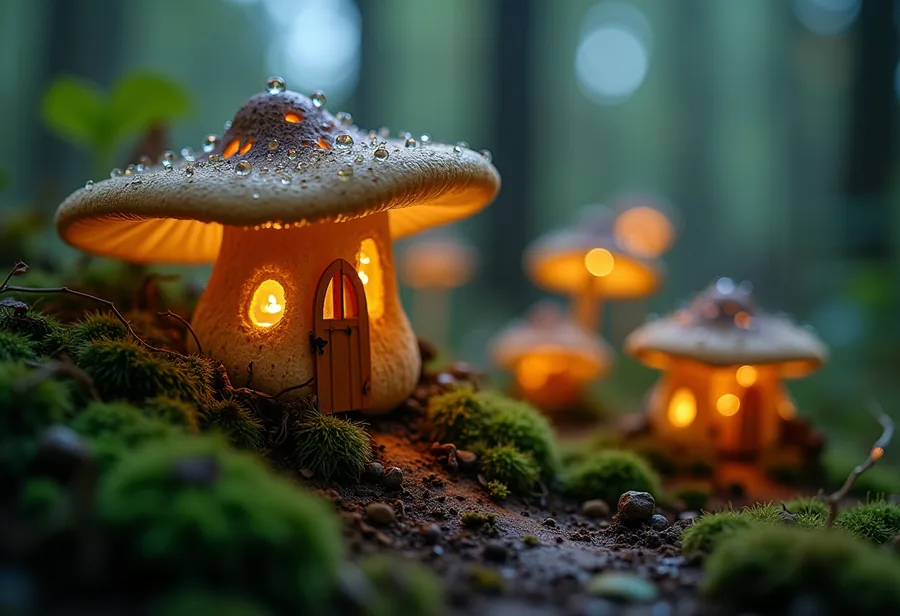 Mushroom village