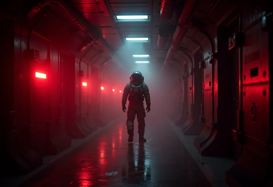 Sci-fi corridor