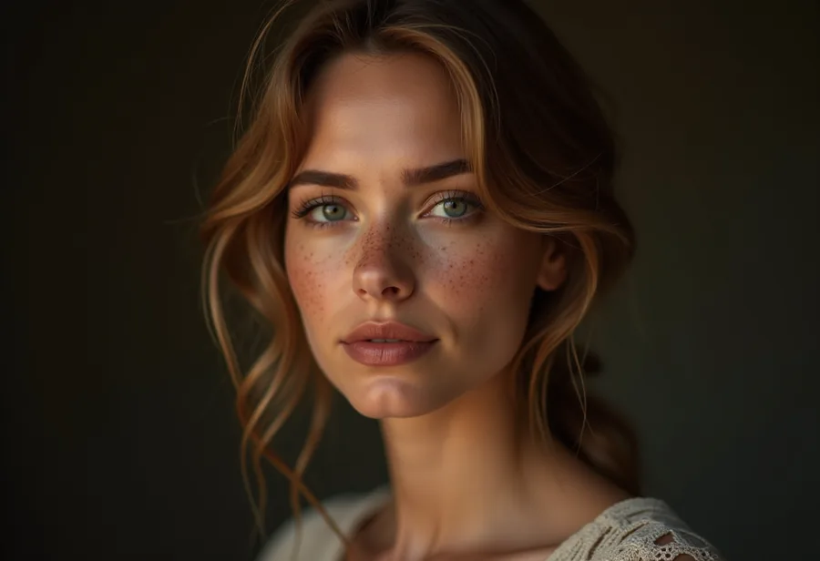 Vogue beauty portrait